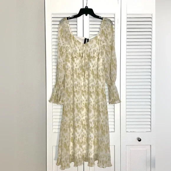 knee length dresses for ladies Asos Design Devore Midi Slip Dress In Animal Print